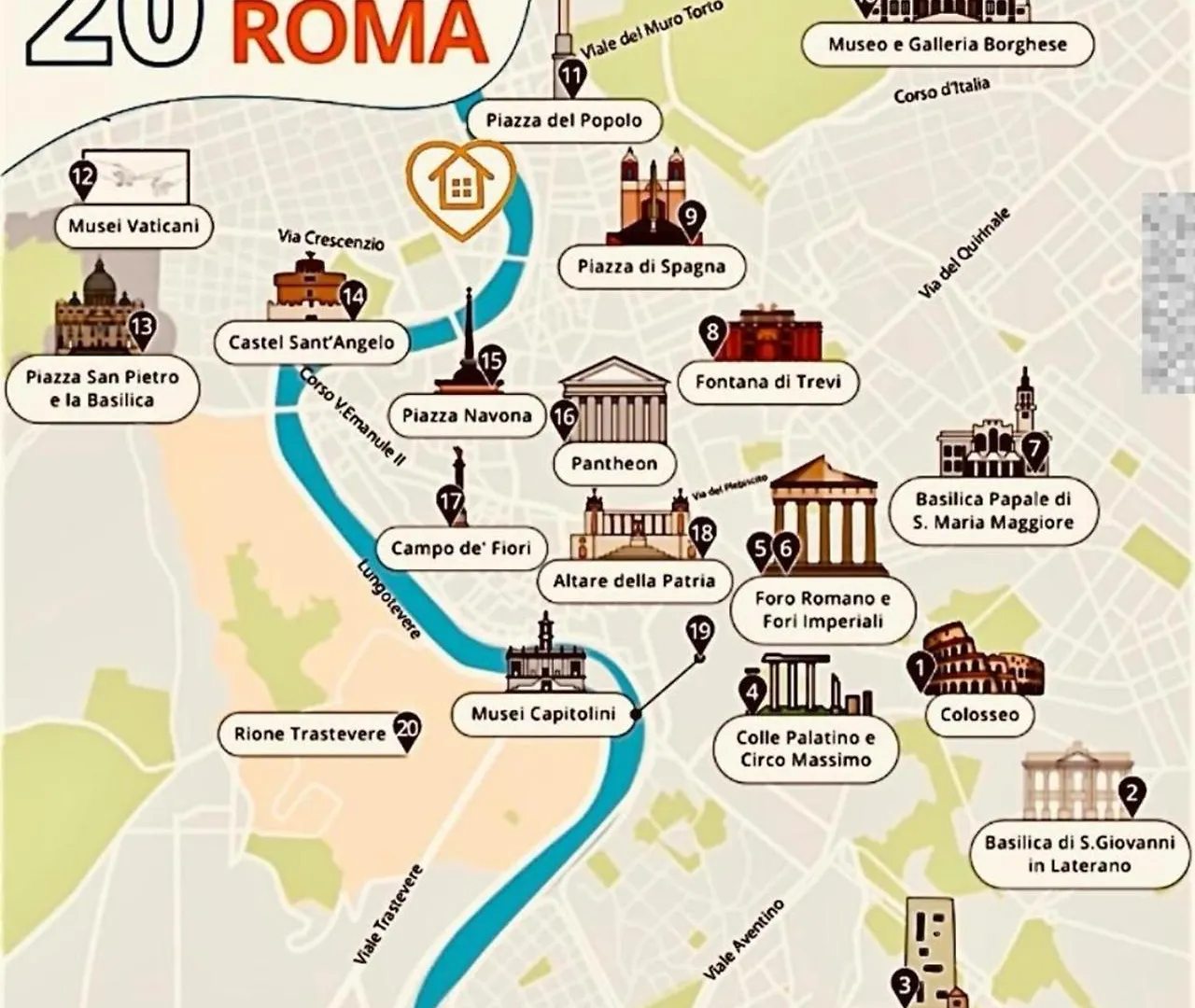 Residenza Lungotevere Dei Mellini Rome Apartment
